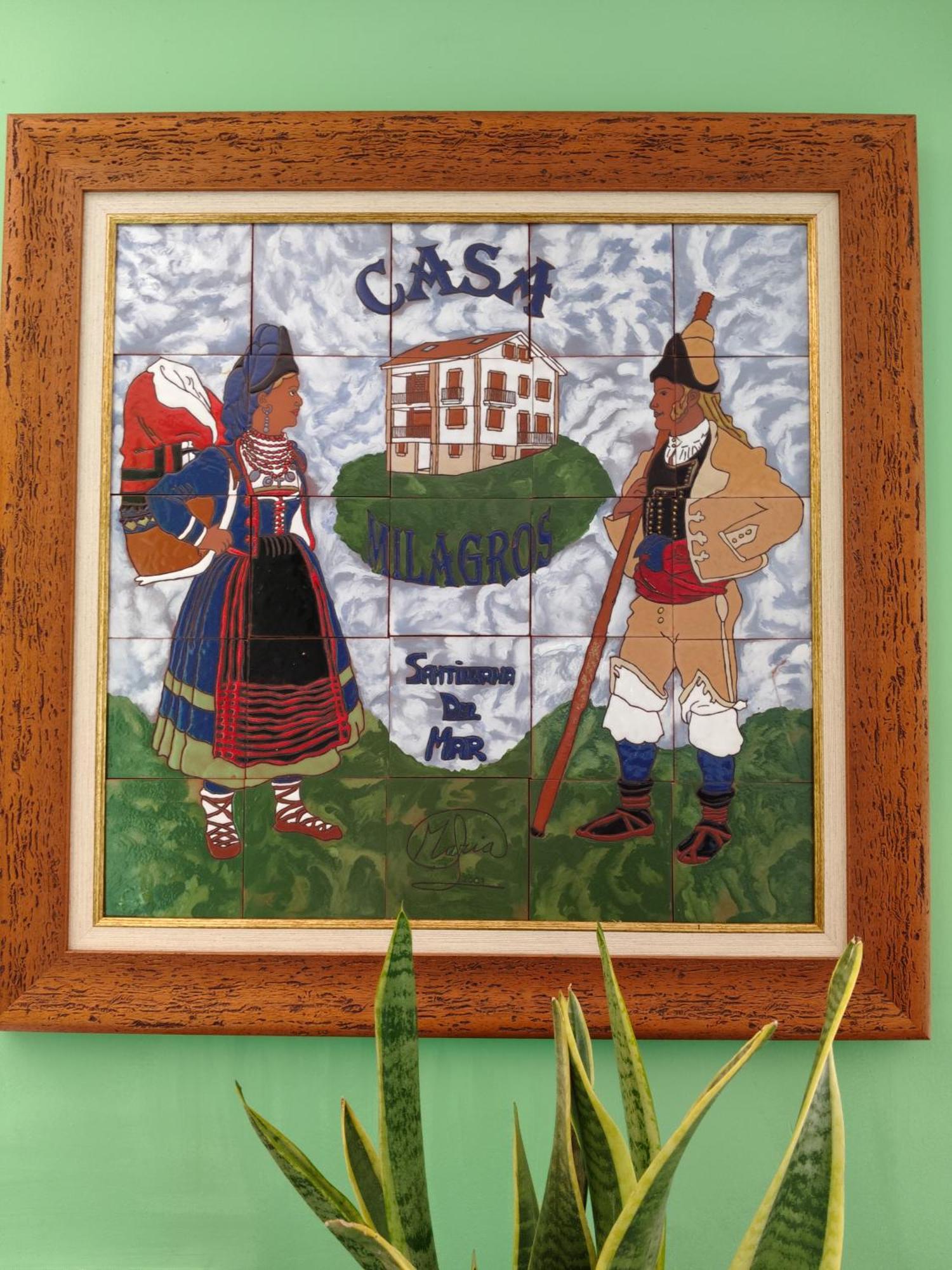 Hospedaje Casa Milagros Сантилана дел Мар Екстериор снимка